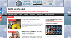 Desktop Screenshot of guiderightgroup.com